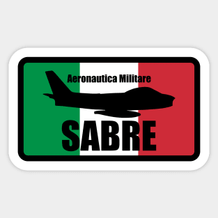 Italian F-86 Sabre Sticker